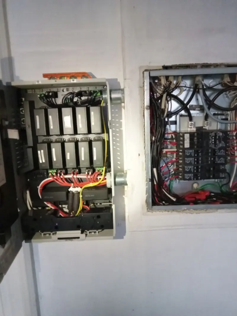 Electrical panel upgrade completed for Ring Doorbell Installation in Tillmans Corner